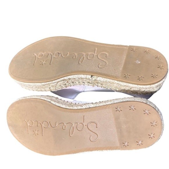 Splendid Pastel Tie-Dye Platform Espadrille size 9.5 Rainbow - Picture 5 of 7